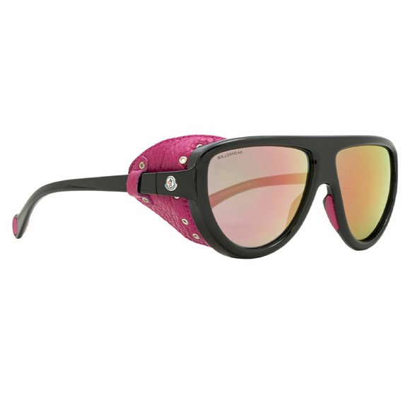 Moncler Shield Style Gray/ Pink Mirror Mirrored Lens. - Picture 3 of 3